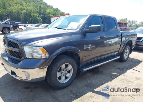 2016 Ram 1500 Slt z USA, uszkodzony, nr VIN 1C6RR7LG9GS134414